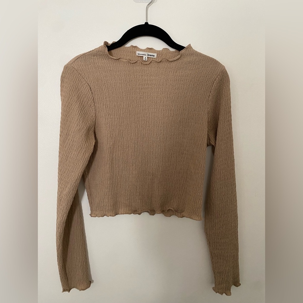 Reformation long sleeve top